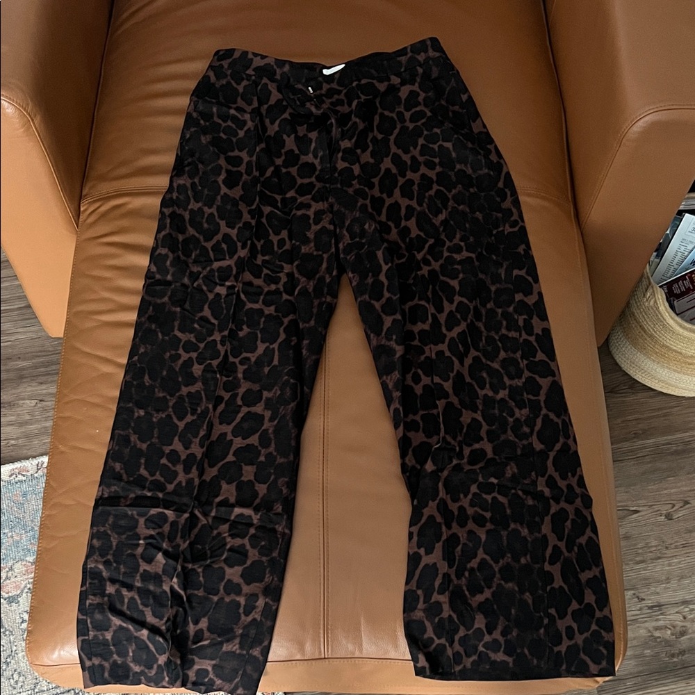 Leopard Print Pants